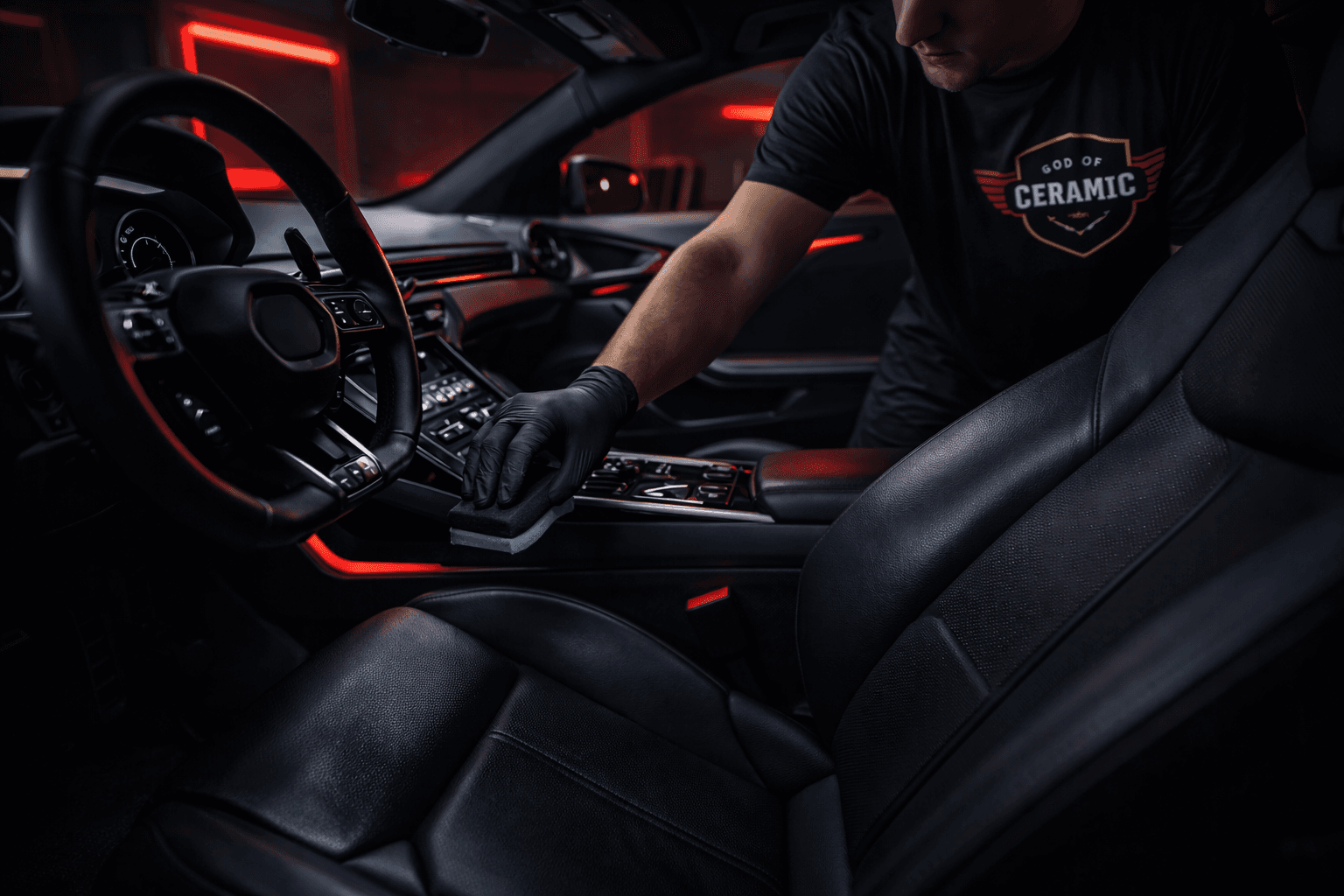 Car Interior Ceramic Coating Hero — God of Ceramic